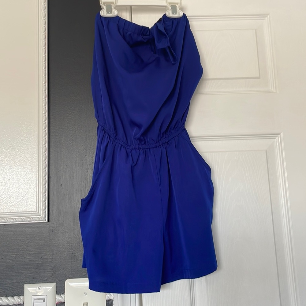 FASHIONWEB Royal Blue Romper